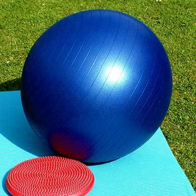 Exercise Ball - Muscle Toning for Home Fitness